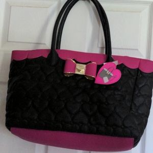 NWT Betsy Johnson tote